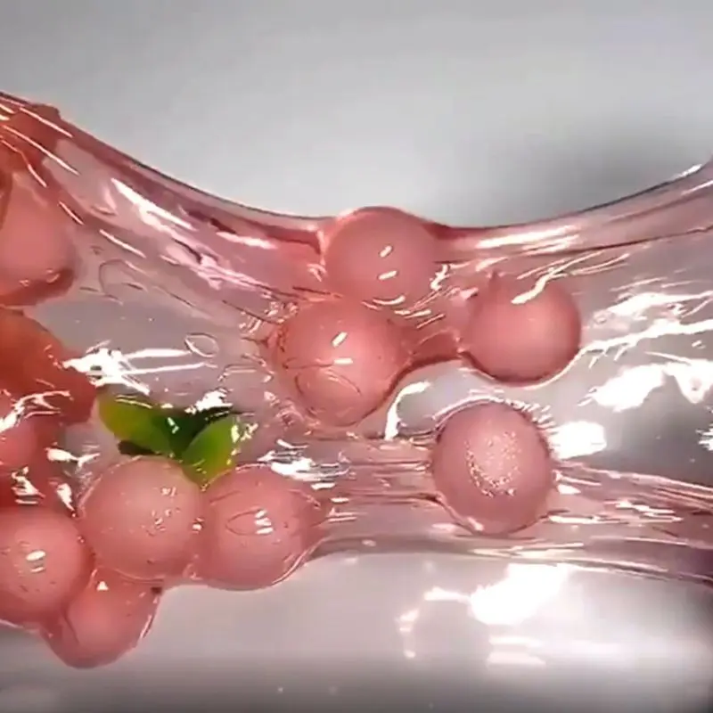 60 мл шпатлевка вишневого персика слизи Ароматизированная глиняная резинка