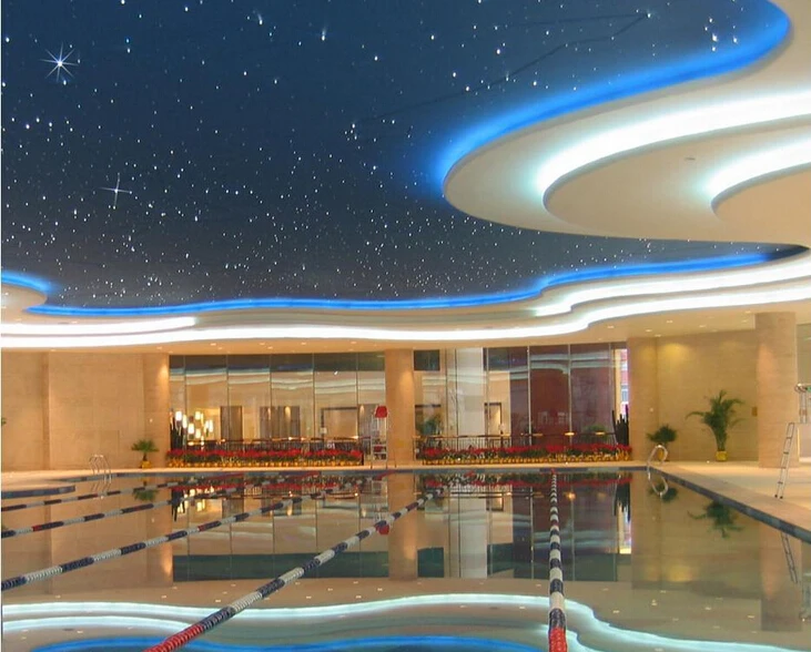 Новая стрейчевая потолочная пленка из ПВХ с УФ звездами|ceiling skylights|ceiling starsfilm pvc |
