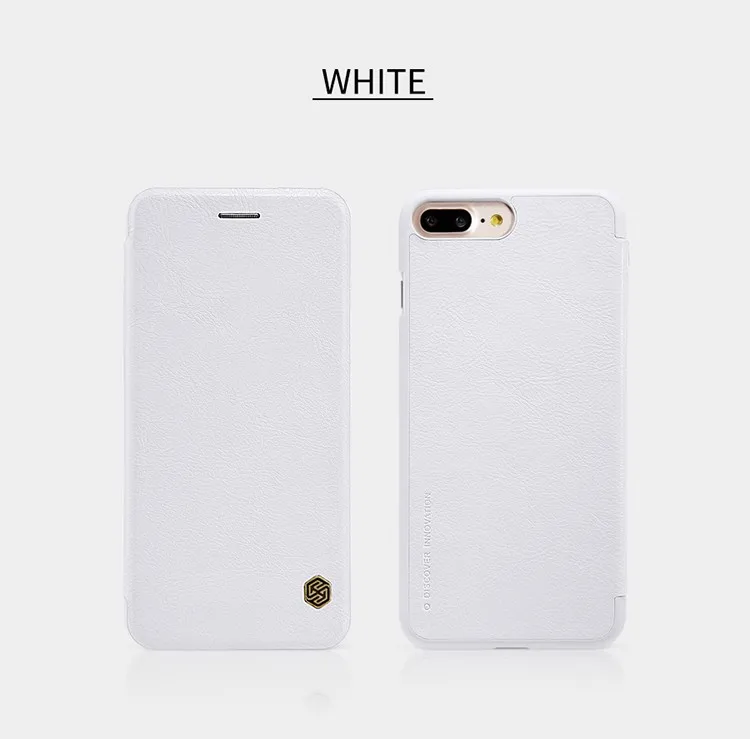 Флип Смарт кожаный чехол для Apple IPHONE7 IPHONE8 Iphone 7 8 plus 7 PLUS 8 PLUS NILLKIN Модный чехол с спальными чехлами для телефонов