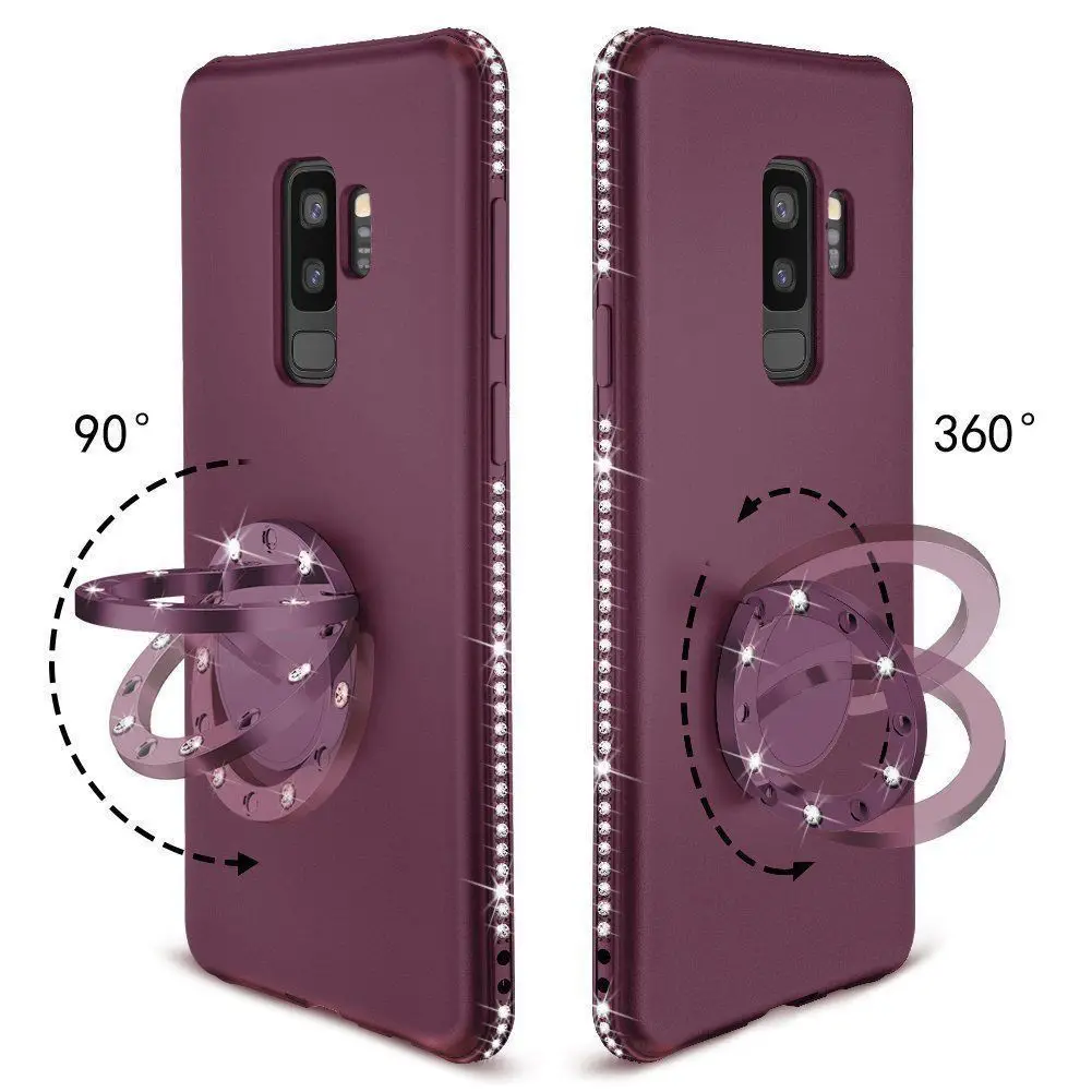 Для Samsung S10 + S9 S8 Plus S10e S7 Edge Note 9 8 роскошный блестящий Блестящий ТПУ силиконовый