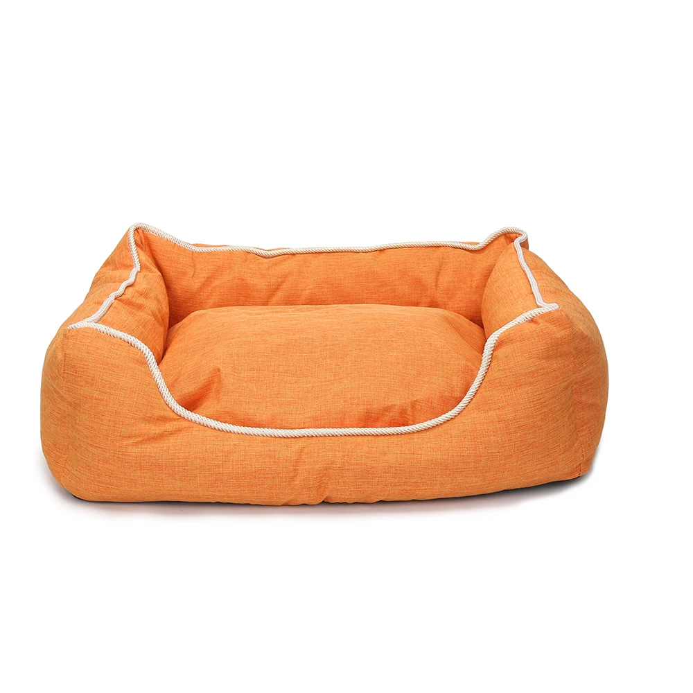 Лежанка для собак диваны водонепроницаемые дны прочный съемный чехол кровать