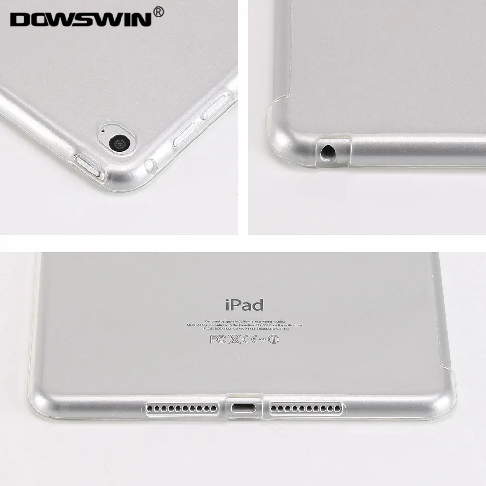 Чехол DOWSWIN для iPad Air 2 мягкая задняя крышка из ТПУ чехол планшета прозрачный работа