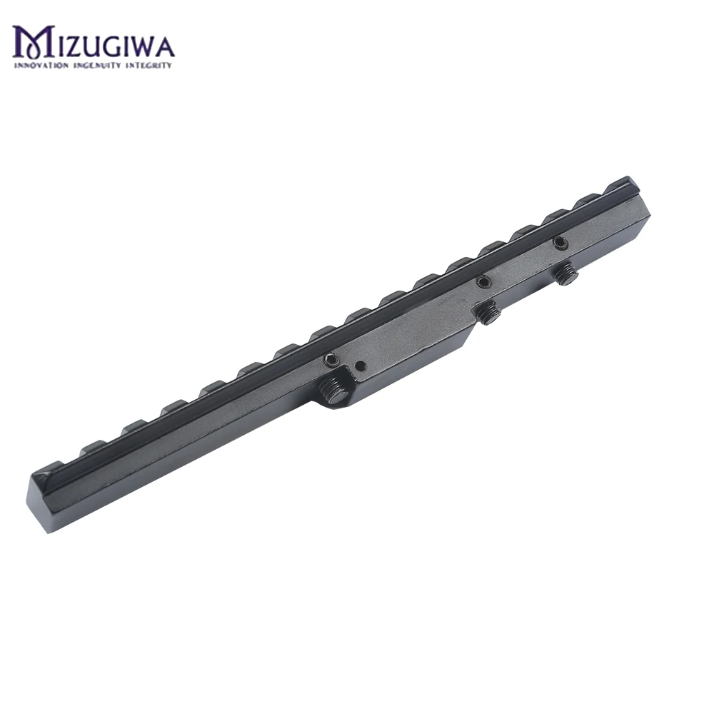 Mizugiwa 1 шт. алюминиевый сплав 16 слотов Picatinny Weaver рельсовое крепление для прицела Mosin