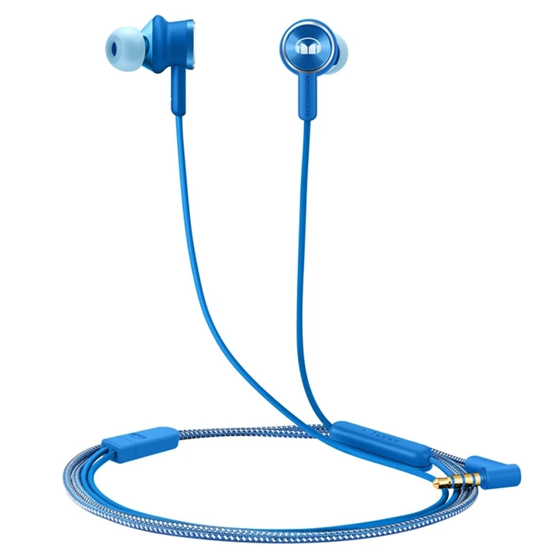 Оригинальные новые наушники Honor Monstor 2 Hi Res AM17 3,5 мм наушники-вкладыши с пультом дистанционного управления и микрофонный провод 1,2 м гарнитура