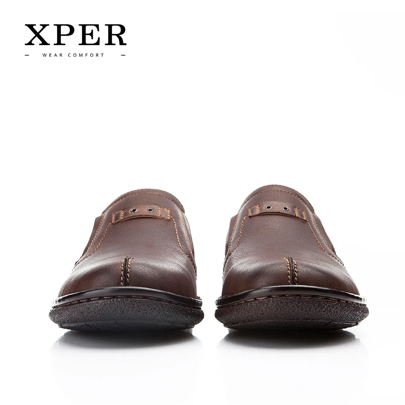 XPER/Брендовые мужские лоферы сезон весна-лето модная мужская обувь на плоской