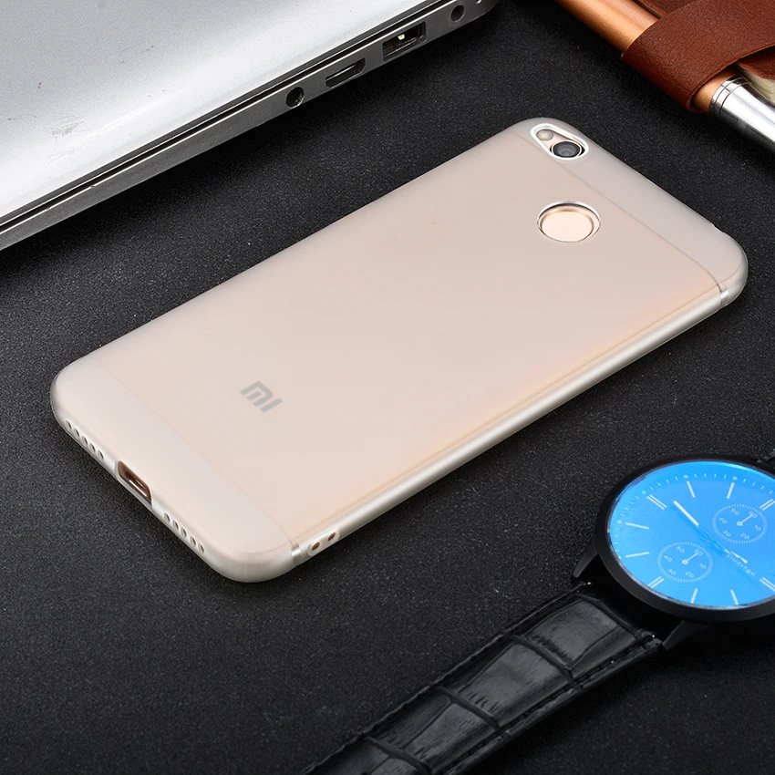 Ультратонкий матовый Мягкий ТПУ чехол для Xiaomi Redmi 4X 4A Силиконовый Тонкий