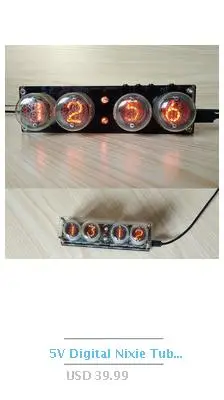 Nixie трубка держатель Гнездо f/IN14 в-14 свечение трубки люминесцентная трубка