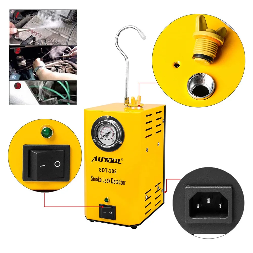 Mr Cartool SDT 202 дымовая машина для мотоцикла/автомобили/внедорожники/Грузовик