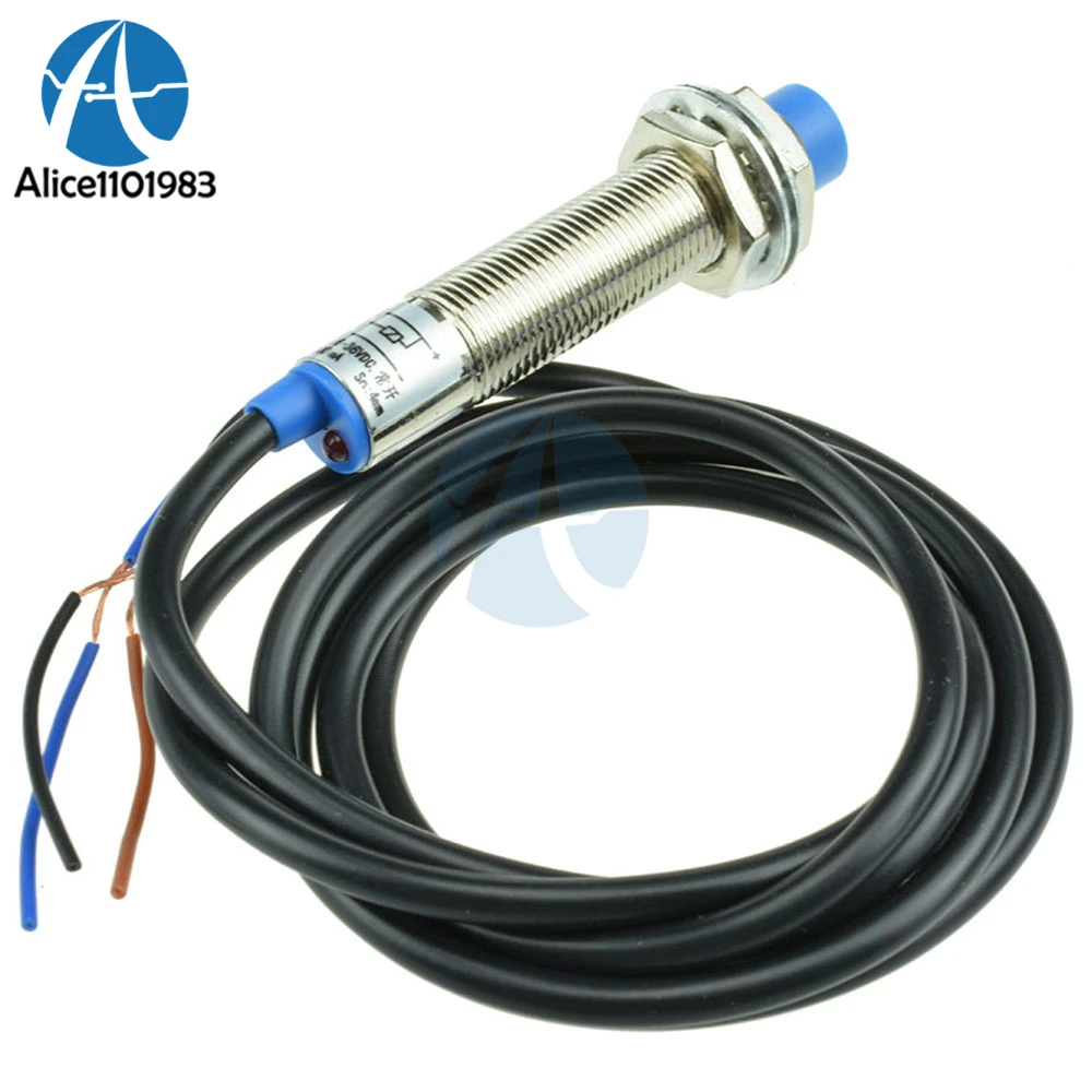 LJ12A3-4-Z/BX Индуктивный датчик приближения переключатель NPN DC 6в-36в Новый 4 мм