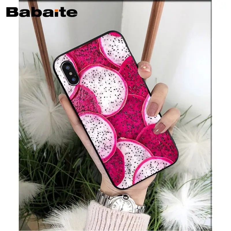 Babaite полный экран Фрукты красочные милые аксессуары для телефона чехол Apple iPhone 8 7 6