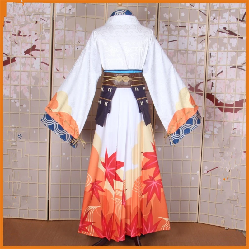 Костюм для косплея Onmyoji SSR Ibaraki douji из новой кожи осенний костюм в виде кленового