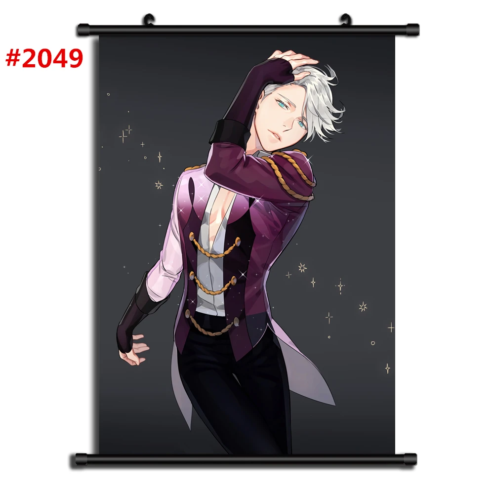 2049 Yuri On Ice Аниме Манга настенный плакат свиток CD - Цвет: 2049