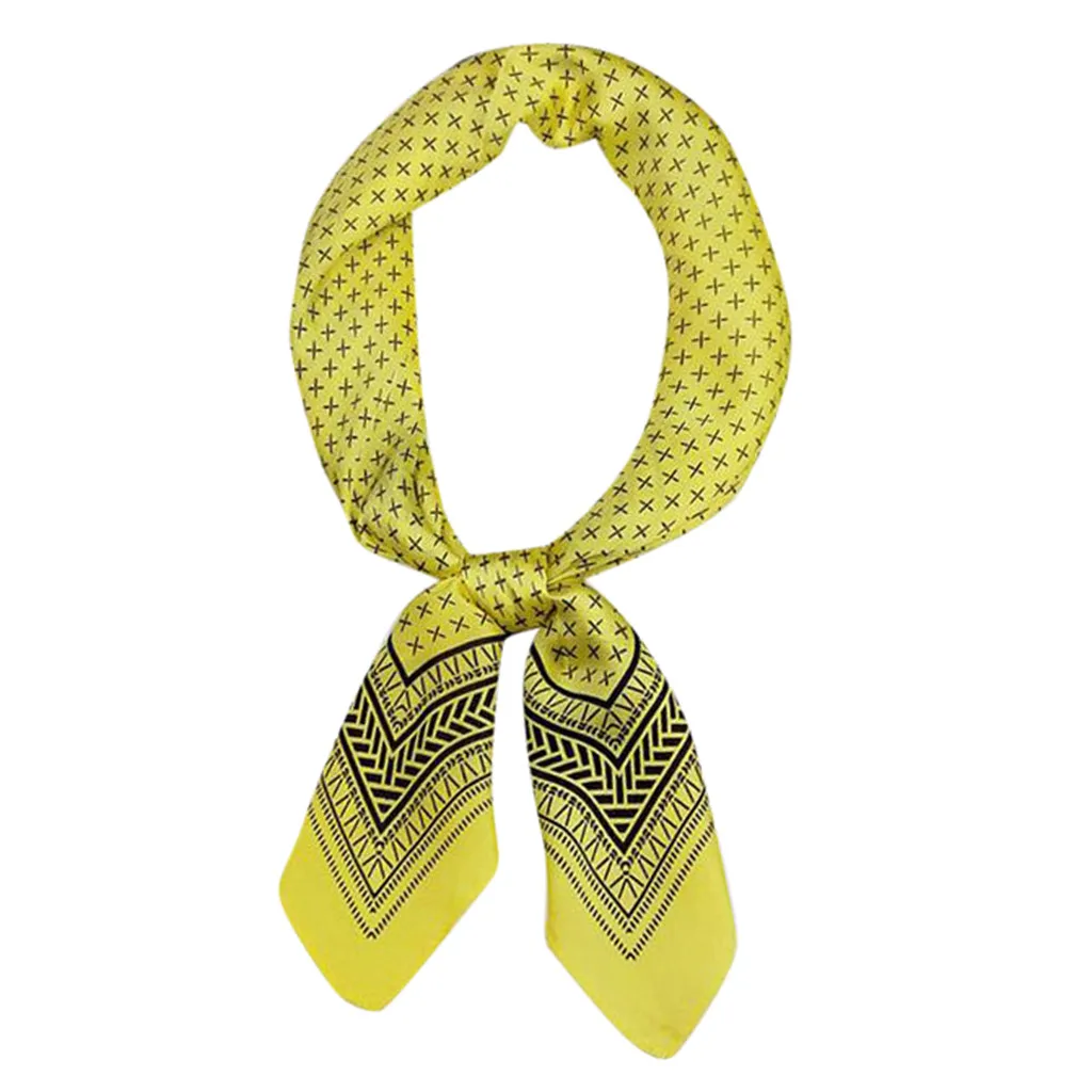 Теплый женский шарф палантин из атласного шелка на ощупь формальные квадратные