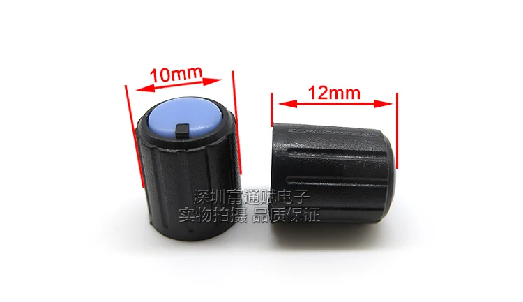 10pcs Special offer stock 10*12MM full plastic cap knob volume potentiometer matching universal half shaft | Обустройство дома