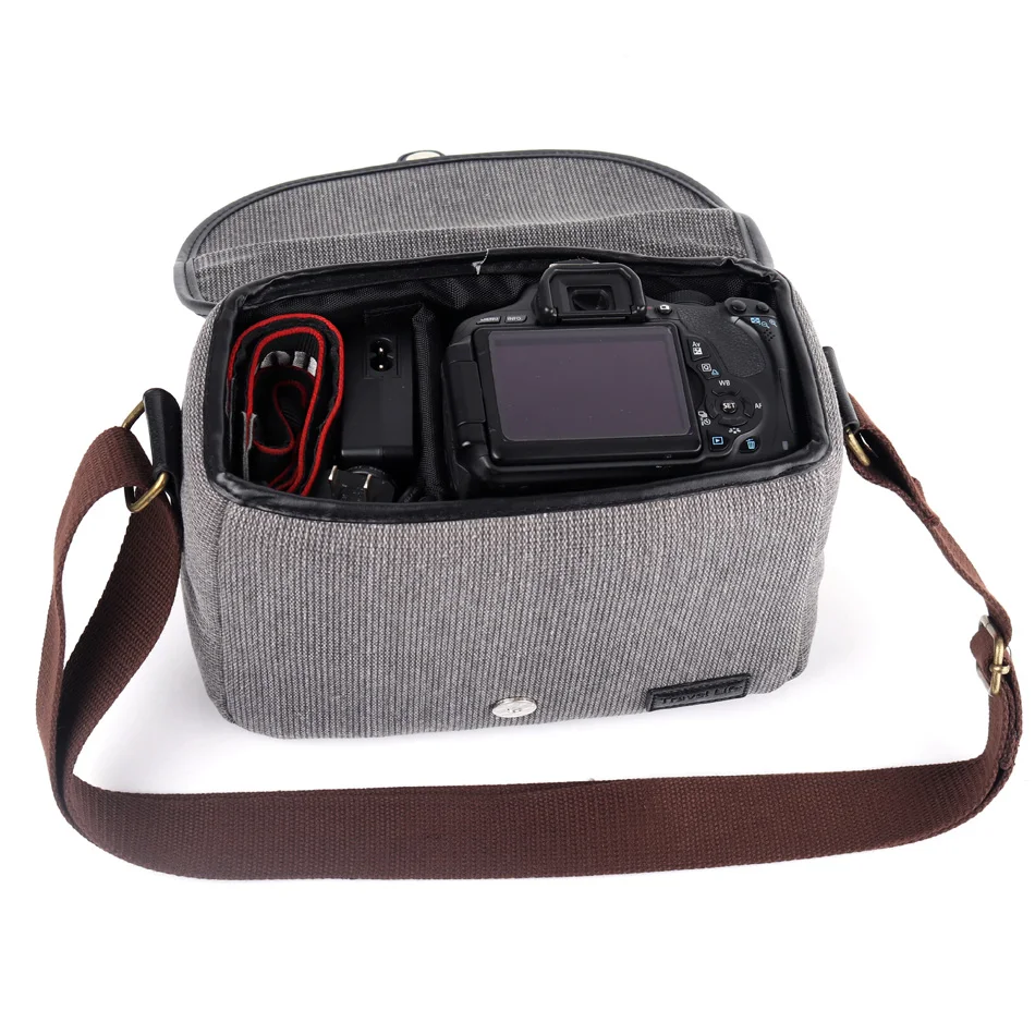 Сумка для фотоаппарата DSLR в стиле ретро Фотосумка чехол FUJIFILM X T10 XA10 XT20 A5 XT100 Instax Mini