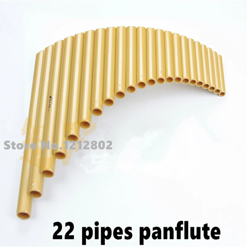 UU 22 PipesPanflute ABS ветровой инструмент Panpipe G ключ Flauta ручная работа Panflute народные
