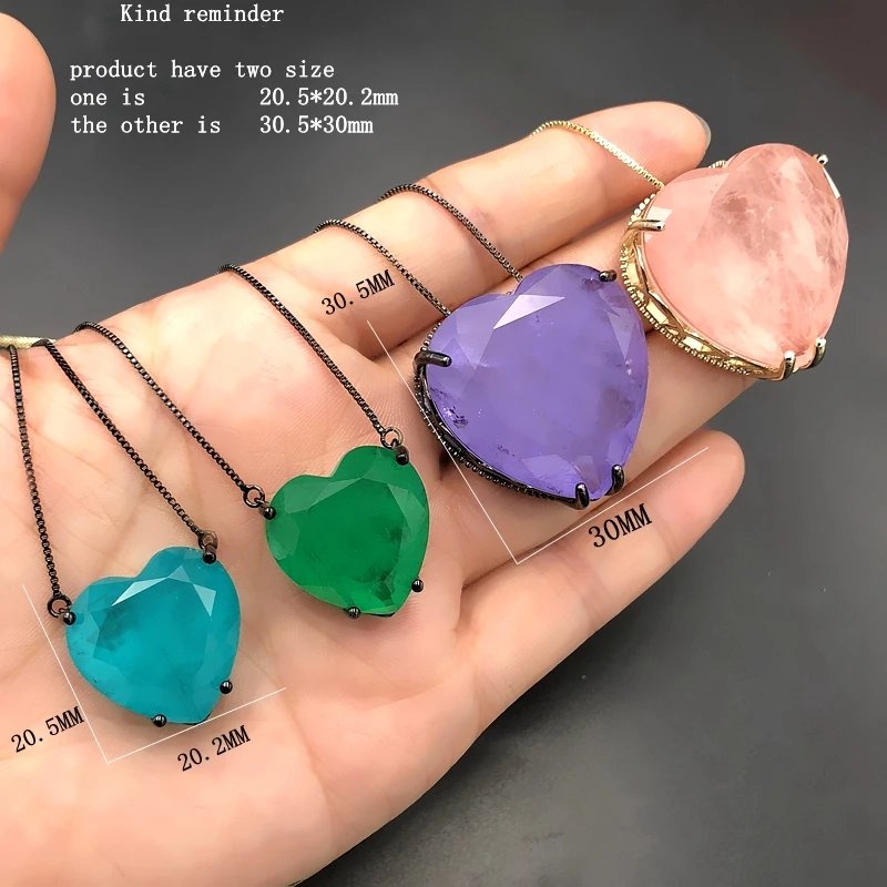 Женское ожерелье с подвеской в вечерние сердца|Ожерелья подвеской| |