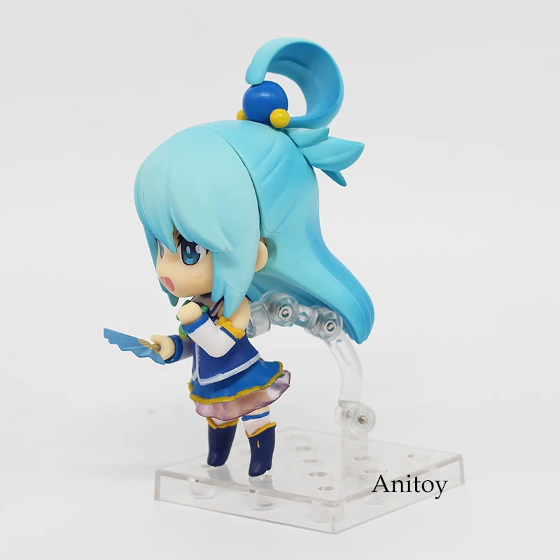 Подарите чудесный мир с благословениями KonoSuba Aqua Nendoroid 630 1/10 Масштаб ПВХ фигурка Коллекционная модель 10 см