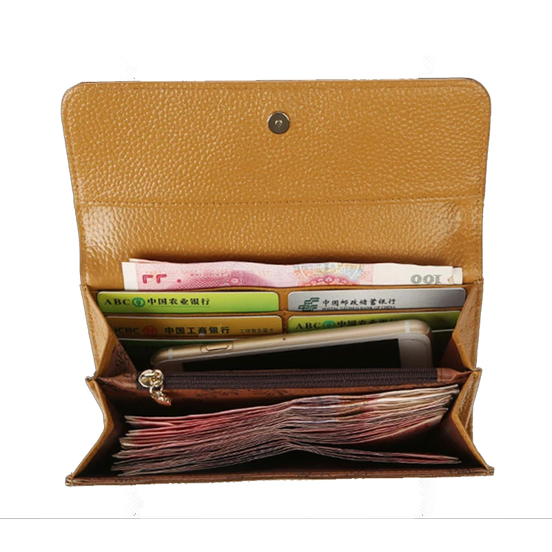 Кошелек из лакированной кожи с узором Крокодила Женский кошелек клатч