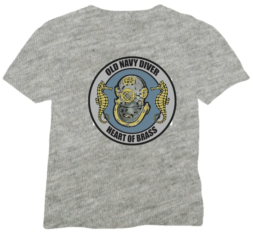 Футболка военно-морского флота Клиренс дайвер печать спецназ шлем EOD RN | Мужская