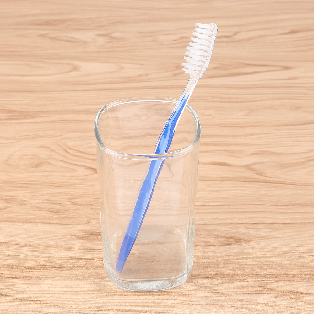 50 шт./лот Одноразовая Пластиковая зубная щетка для путешествий раздельная