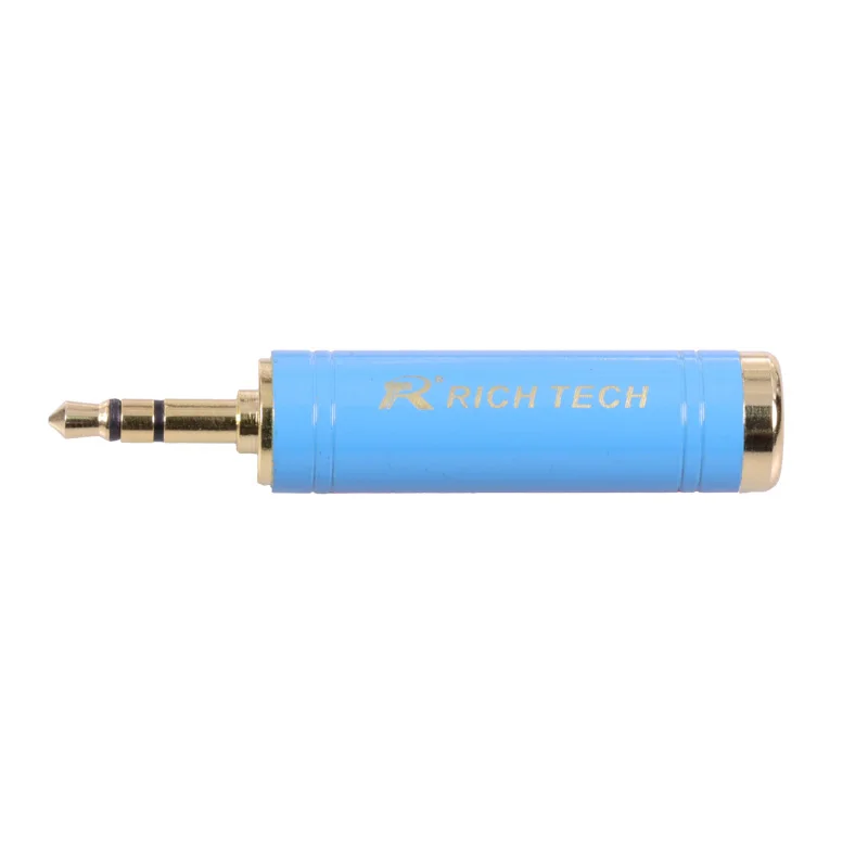 3poles Stereo Jack 3.5mm 1/8&quot Male to 6.35mm 1/4&quot Female Audio Converter For Headphone Microphone | Обустройство дома