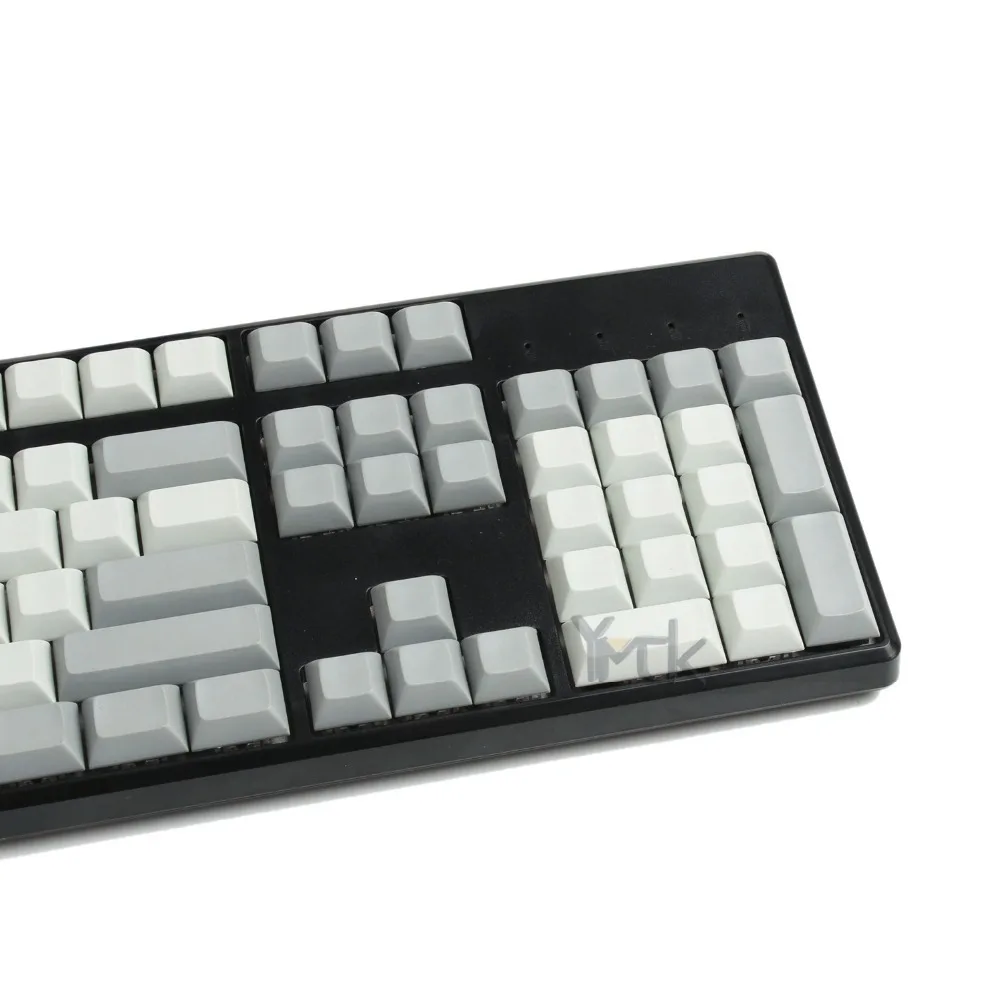 YMDK 108 пустой ключ серый LEORY DSA Keyset PBT для ANSI MX механическая клавиатура