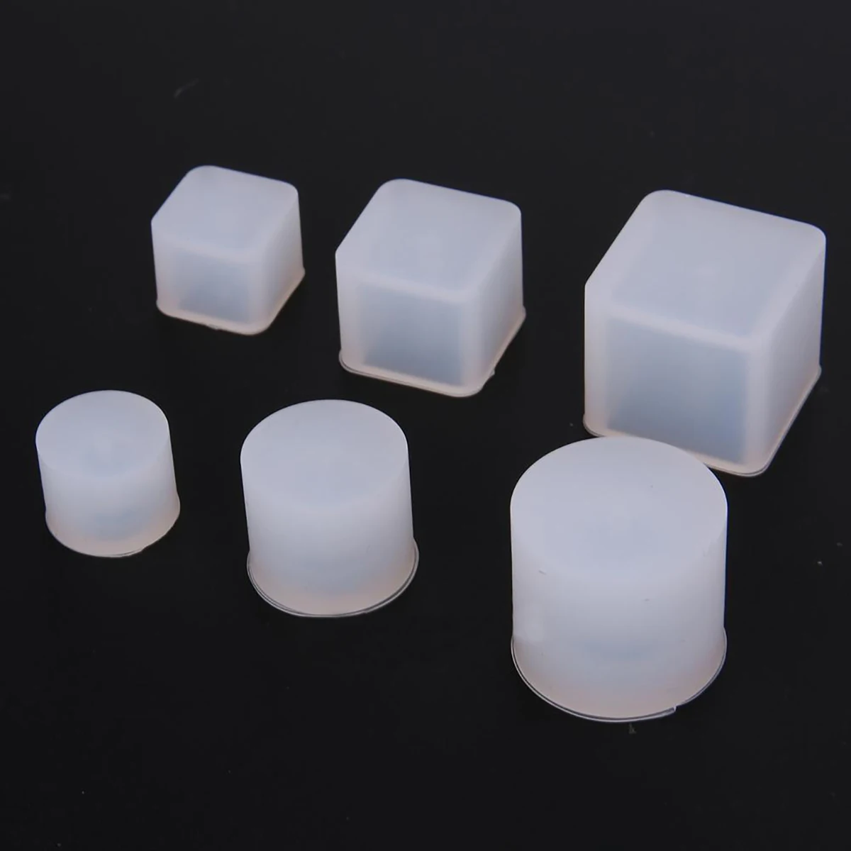 6pcs 1set New Crystal Silicone Necklace Pendant Jewelry Mold Making DIY Resin Craft | Дом и сад