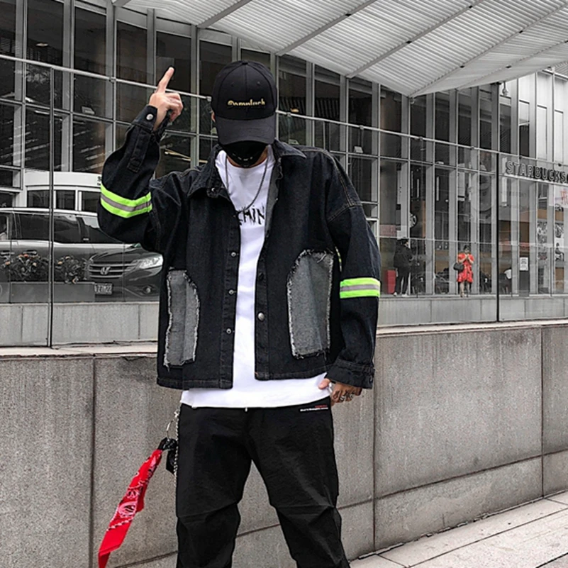 Модная новинка 2021 свободная Тяжелая джинсовая куртка с вышивкой звездное небо