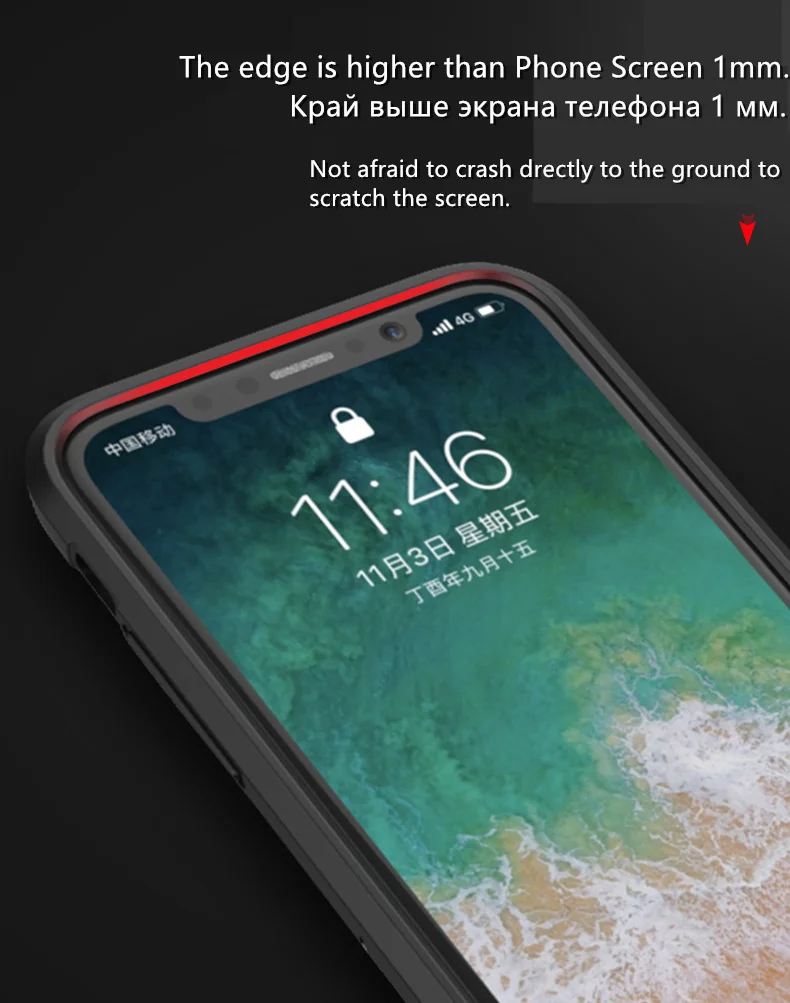 Автомобильный Магнитный защитный чехол для Funda iphone XR 6 1 "360 палец кольцо Celular