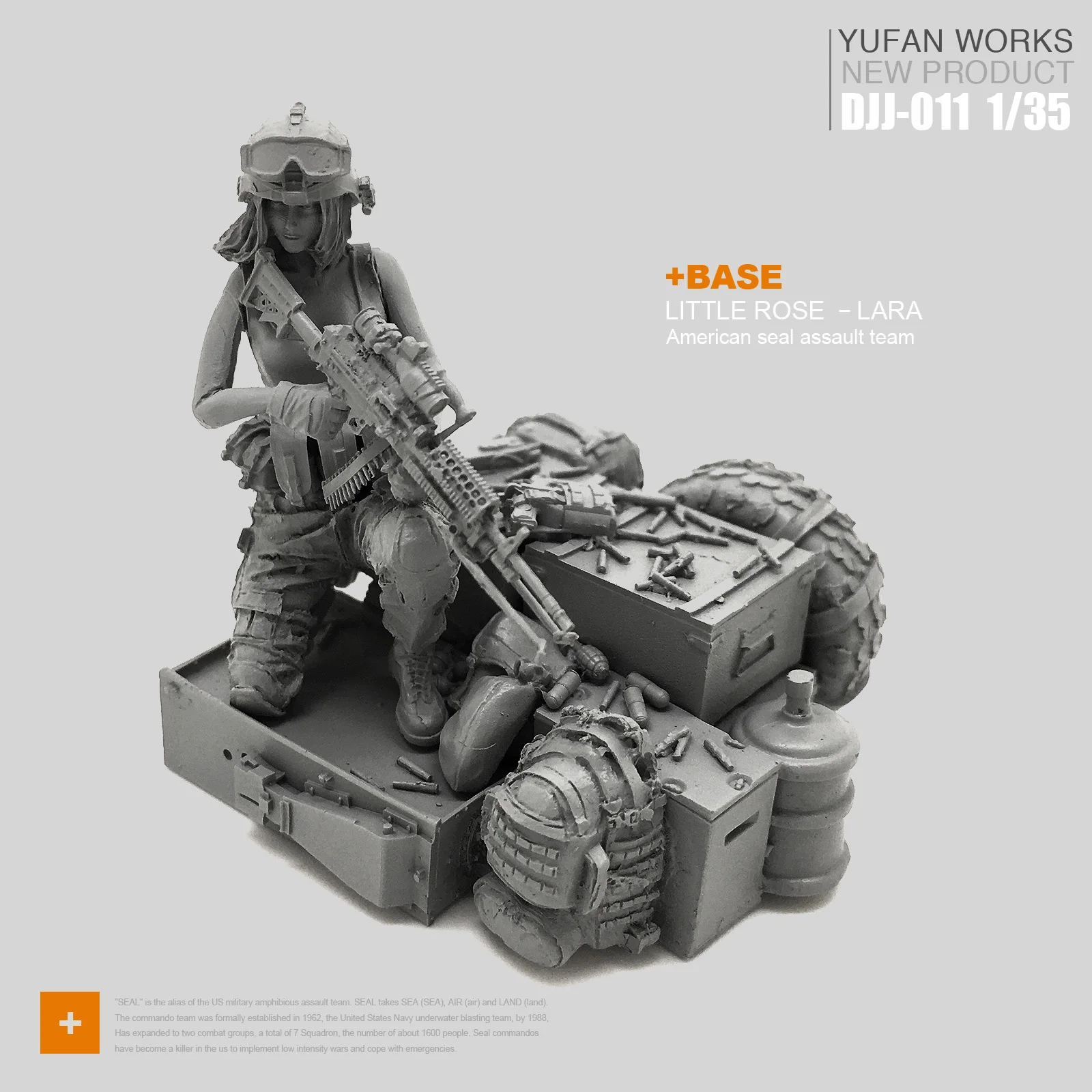 Модель Yufan 1/35 женский солдат и платформа женские солдатские кольца|Наборы для