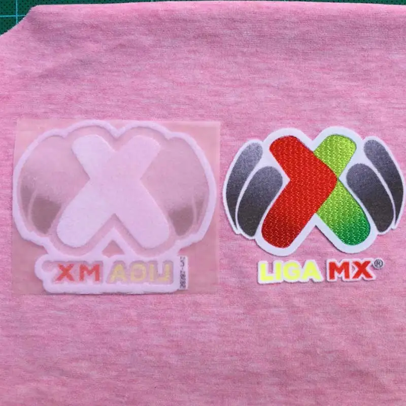 LIGA MX A17 C17 патч COPA MX A17 C17 A18 C19 футбольная нашивка значок кашемир Материал бархат