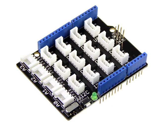 2 шт./лот база щит V2 роща датчик Плата расширения Совместимость для Arduino роща Датчик Щит