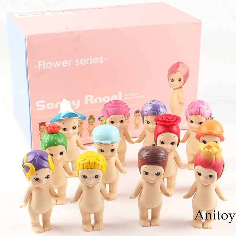 Sonny Angel Baby Flower Series Sky цветная серия сладости мини-фигурки из ПВХ игрушки куклы Рождественский подарок на день рождения
