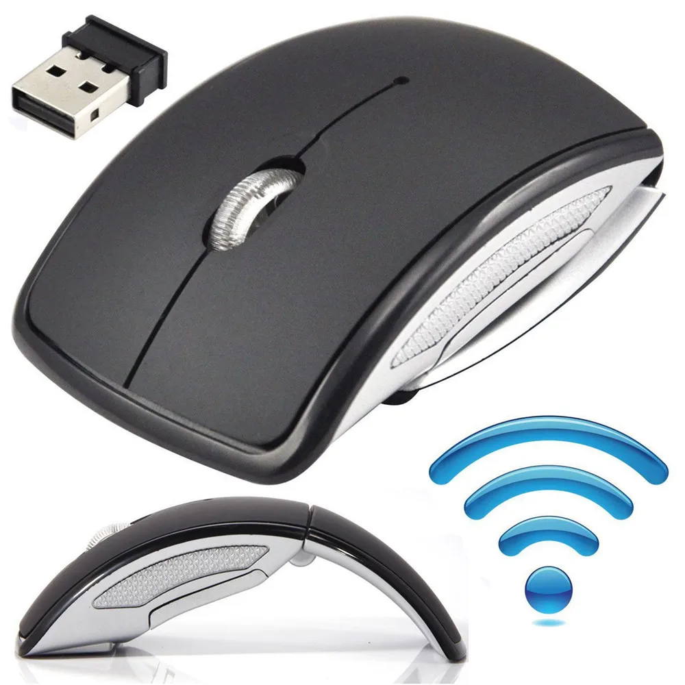 Беспроводная эргономичная оптическая мини-мышь 2 4G с USB-приемником | Компьютеры и