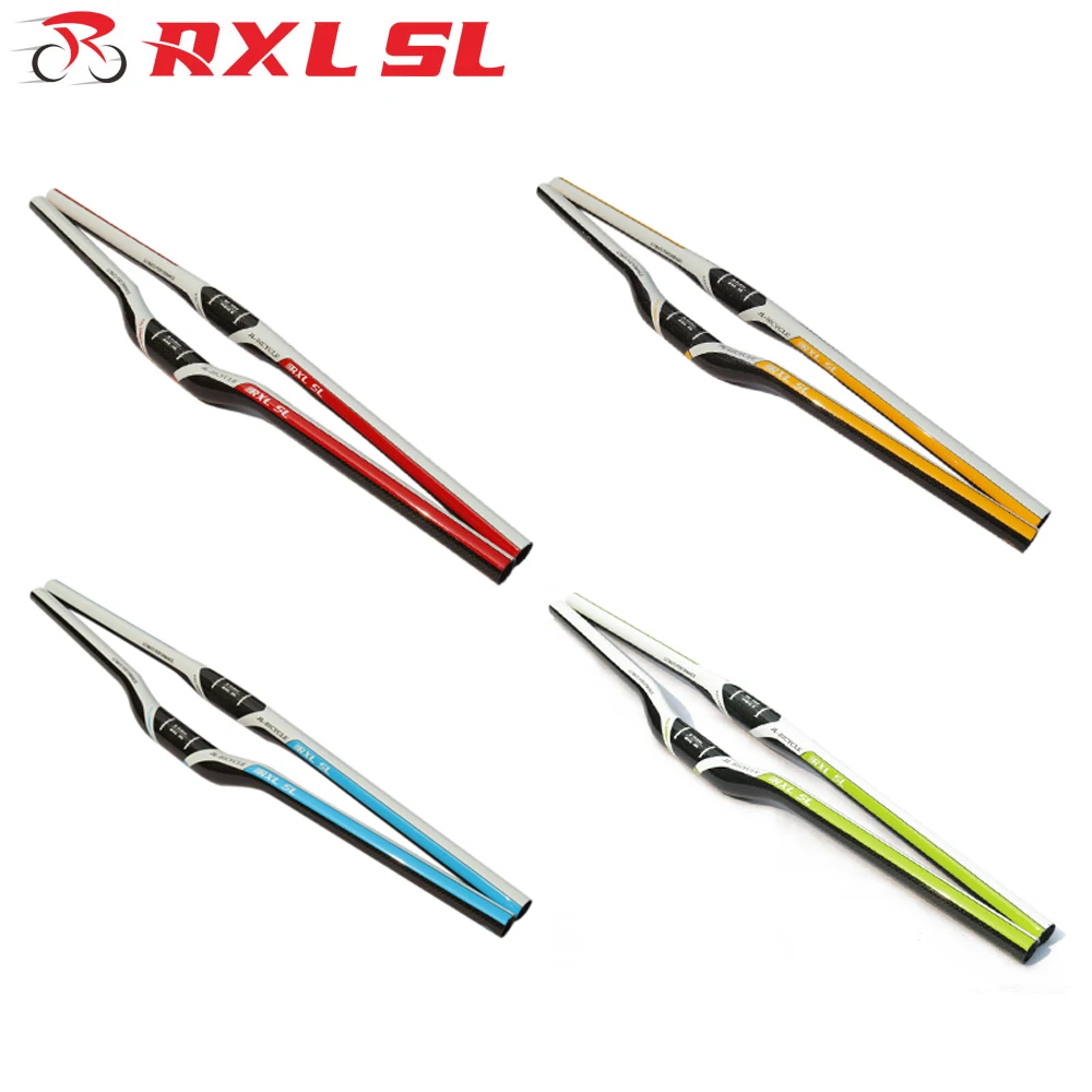 RXL SL Горный велосипед горный карбоновый MTB руль плоский Сверхлегкий 3K глянцевые