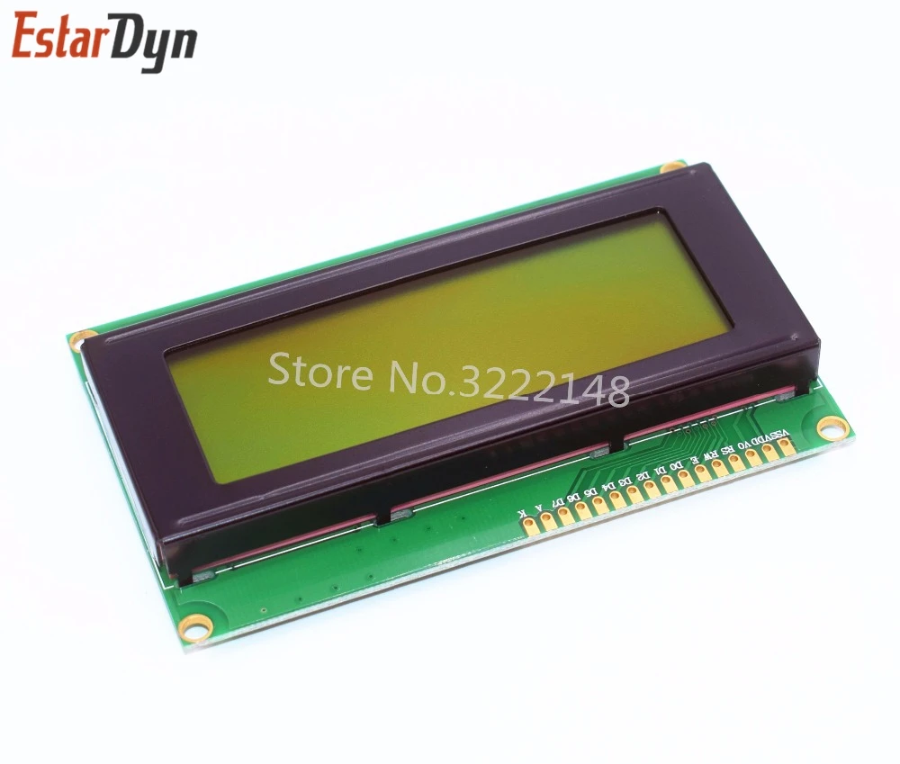 ЖК дисплей 2004 + I2C 20x4 2004A синий/зеленый экран HD44780 персонажа дисплей/w межсоединений