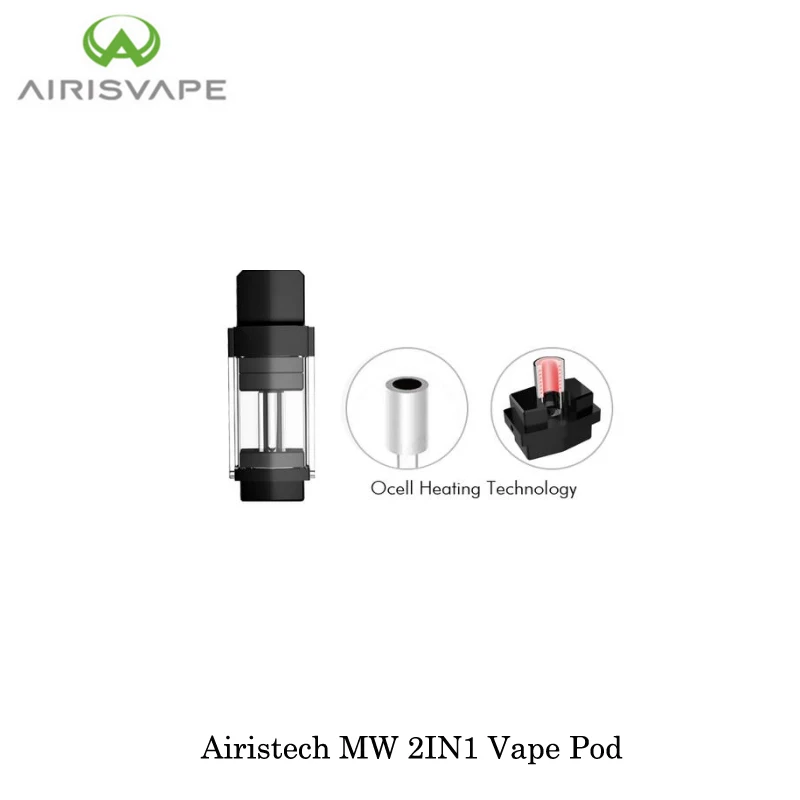 Электронная сигарета Airistech MW 2в1 VAPE POD 420mah чистая керамическая камера 510 нить для