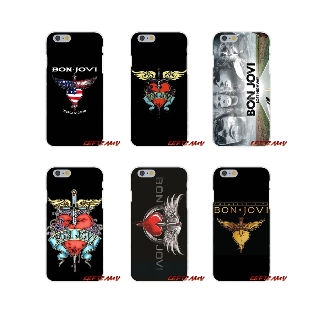 Для iPhone X XR XS MAX 4 4S 5 5S 5C SE 6 6S 7 8 Plus ipod touch Аксессуары чехлы для телефонов band bon jovi |