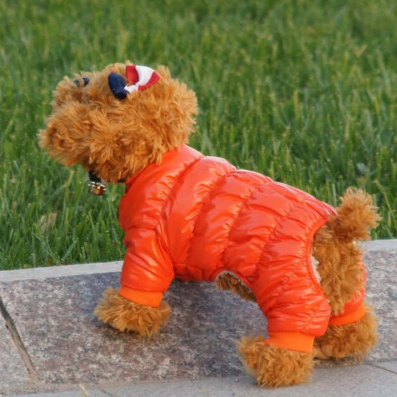 DOGGYZSTYLE Pet Dog ветрозащитный комбинезон досуг для домашних животных собак зимнее