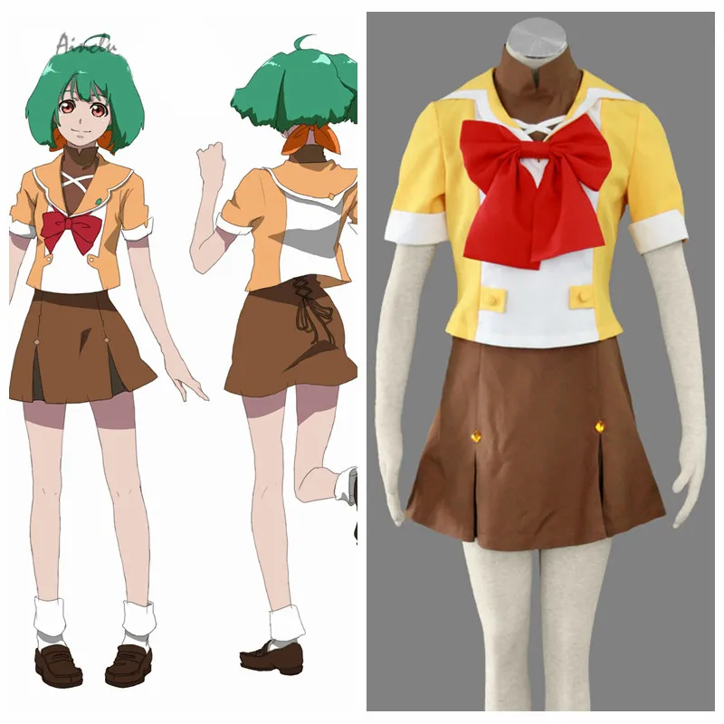 Ainclu бесплатная доставка хит продаж Макросса Frontier аниме Mihoshi Academy Matsuura форма