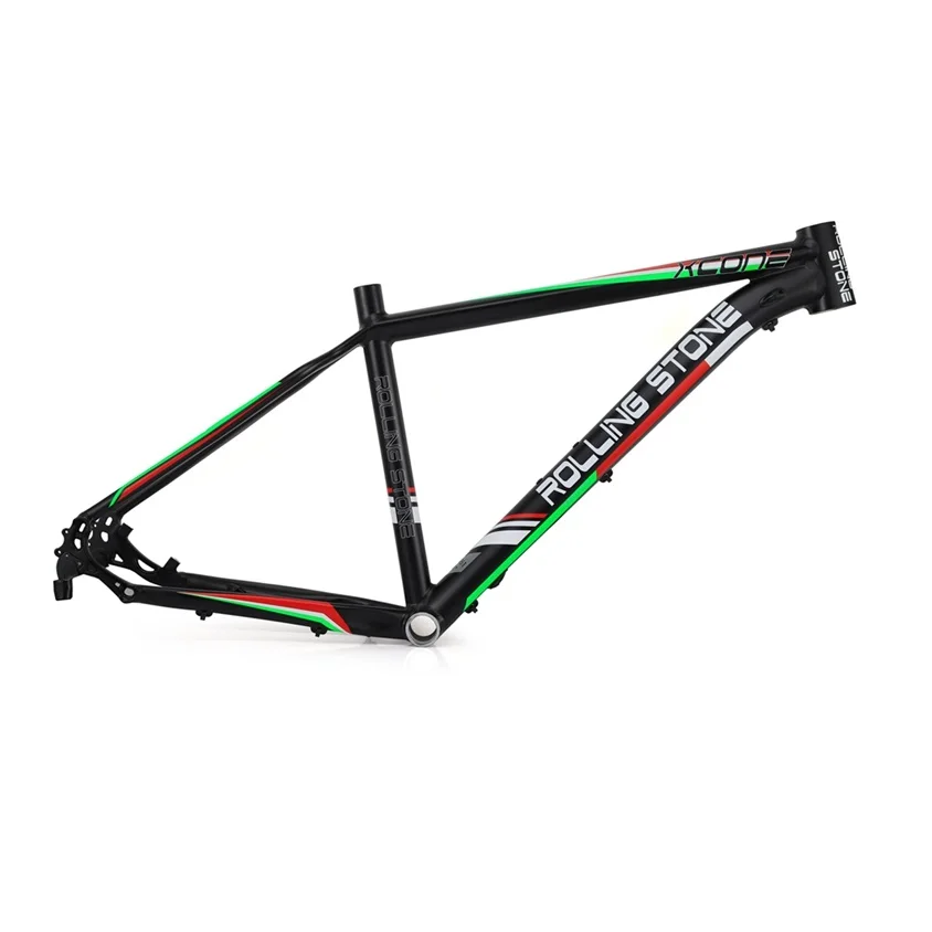 Black Green 16inch Rolling Stone XC ONE 2" MTB рама 16 17 дюйм(ов) дисковый тормоз Горный велосипед рама - Цвет: Black Green 16inch