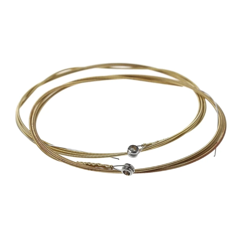 

Free shipping 6pcs/set A107 Acoustic Guitar String Steel Core Copper Alloy Wound With End Ball