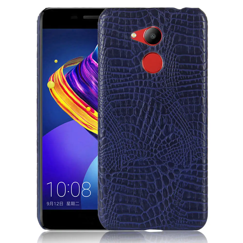 Чехол для Huawei Honor 6C Pro 5 2 дюймовый Роскошный кожаный чехол с крокодиловым узором