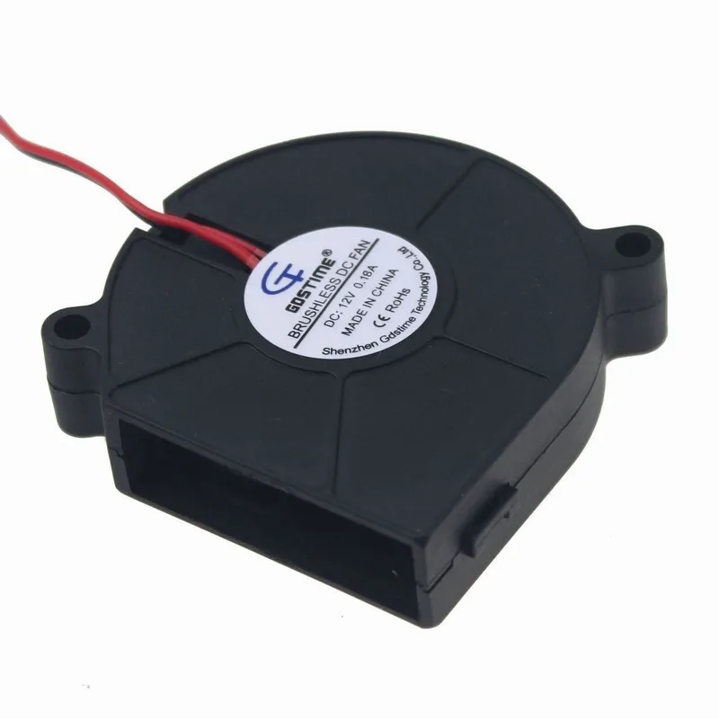 1 шт. Gdstime 60 мм 60x15 6015 12 в чехол для машины бесщеточный Turbo DC вытяжной вентилятор