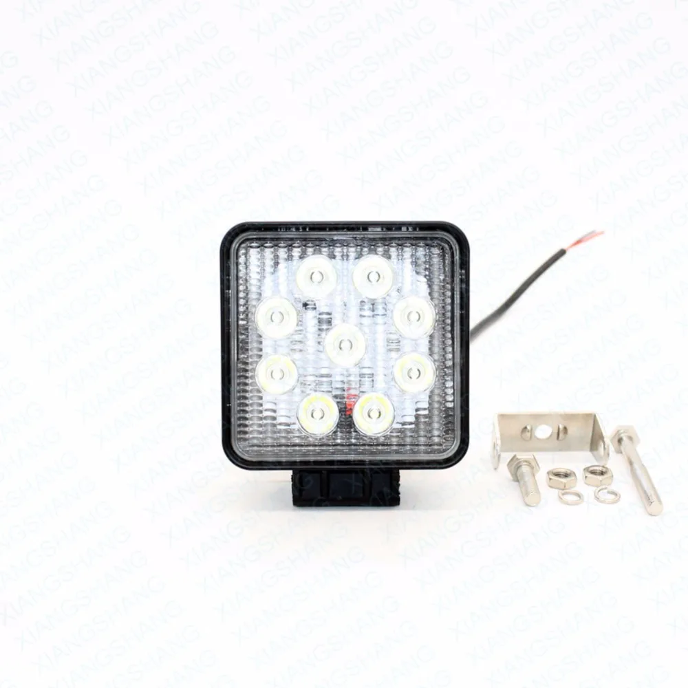 2x27 Вт 4-дюймовый автомобильный светодиодный фонарь рабочего освещения