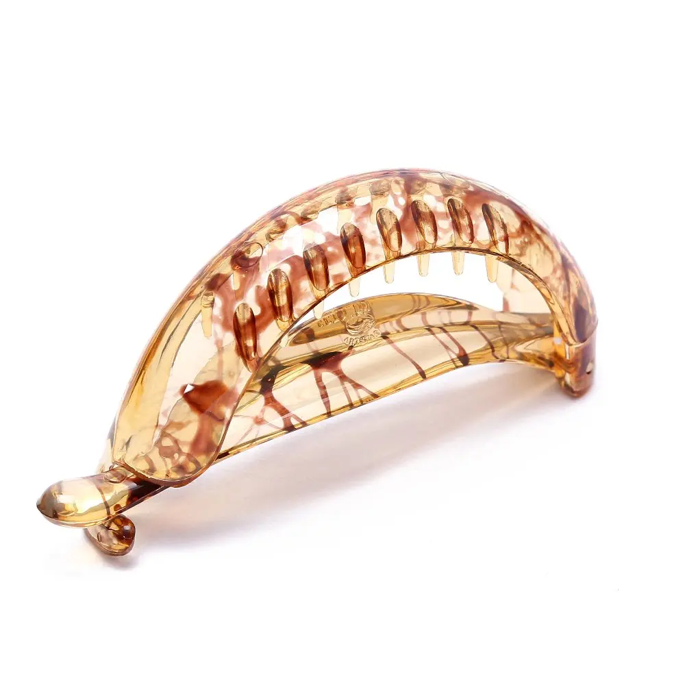 Удивительная серия: высококачественная заколка для волос "Банан" из маленьких пони, 3,1 дюйма, для женщин и девочек.