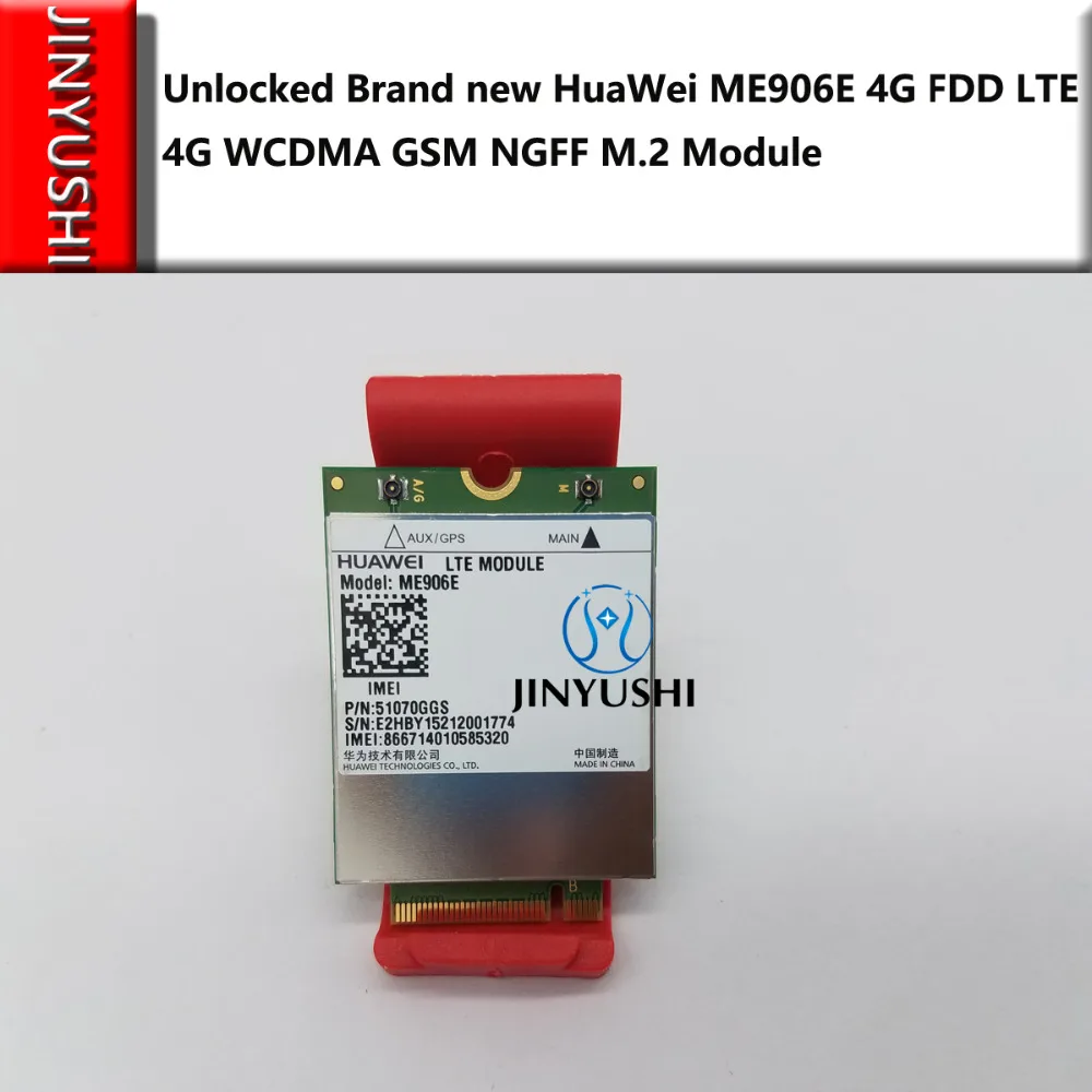 

Разблокированный Huawei ME906E 100% новый и оригинальный подлинный дистрибьютор FDD LTE 4G WCDMA GSM WWAN карта для Dell CUBE I9in в наличии