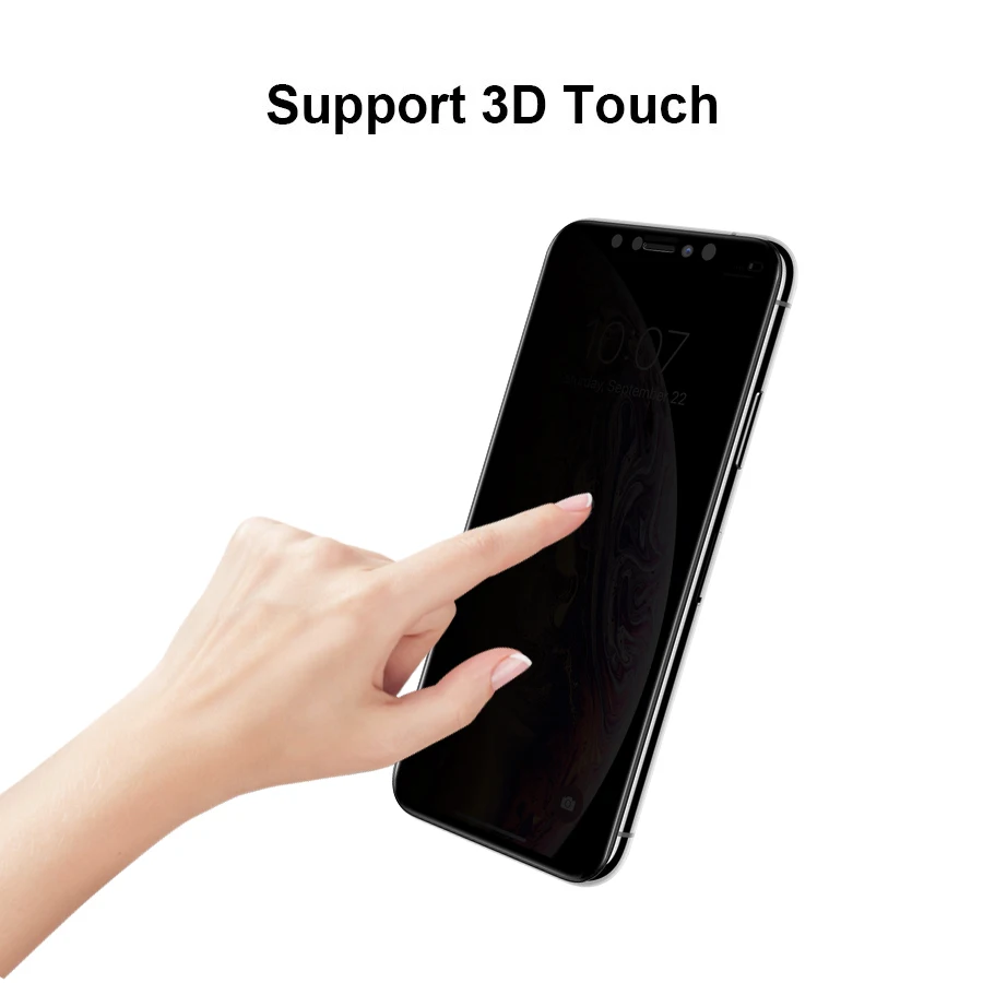 Защитное стекло NILLKIN для iPhone 11 XS Max XR X 9H 3D с антибликовым покрытием|Защитные стёкла