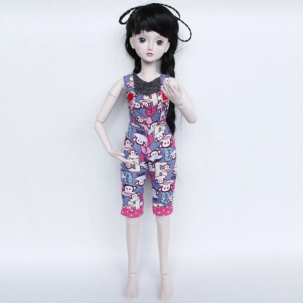 1pcs Suspenders Printed monkey dolls only Fit for 60cm 18inch 1:3dolls Doll accessories girls BJD/SD replacement skirt | Игрушки и хобби